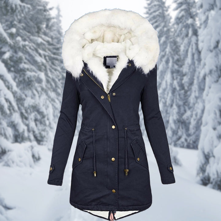 Charlotte — Warm winter jacket for women with padded lining, Timeless Wears