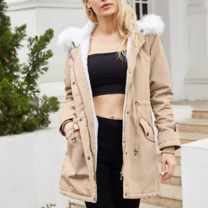 Charlotte — Warm winter jacket for women with padded lining (3), Timeless Wears