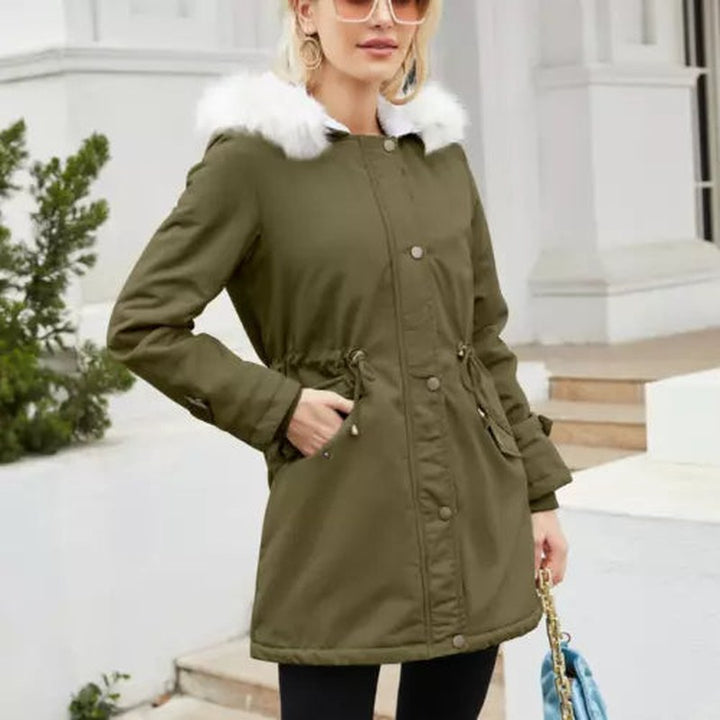Charlotte — Warm winter jacket for women with padded lining (5), Timeless Wears
