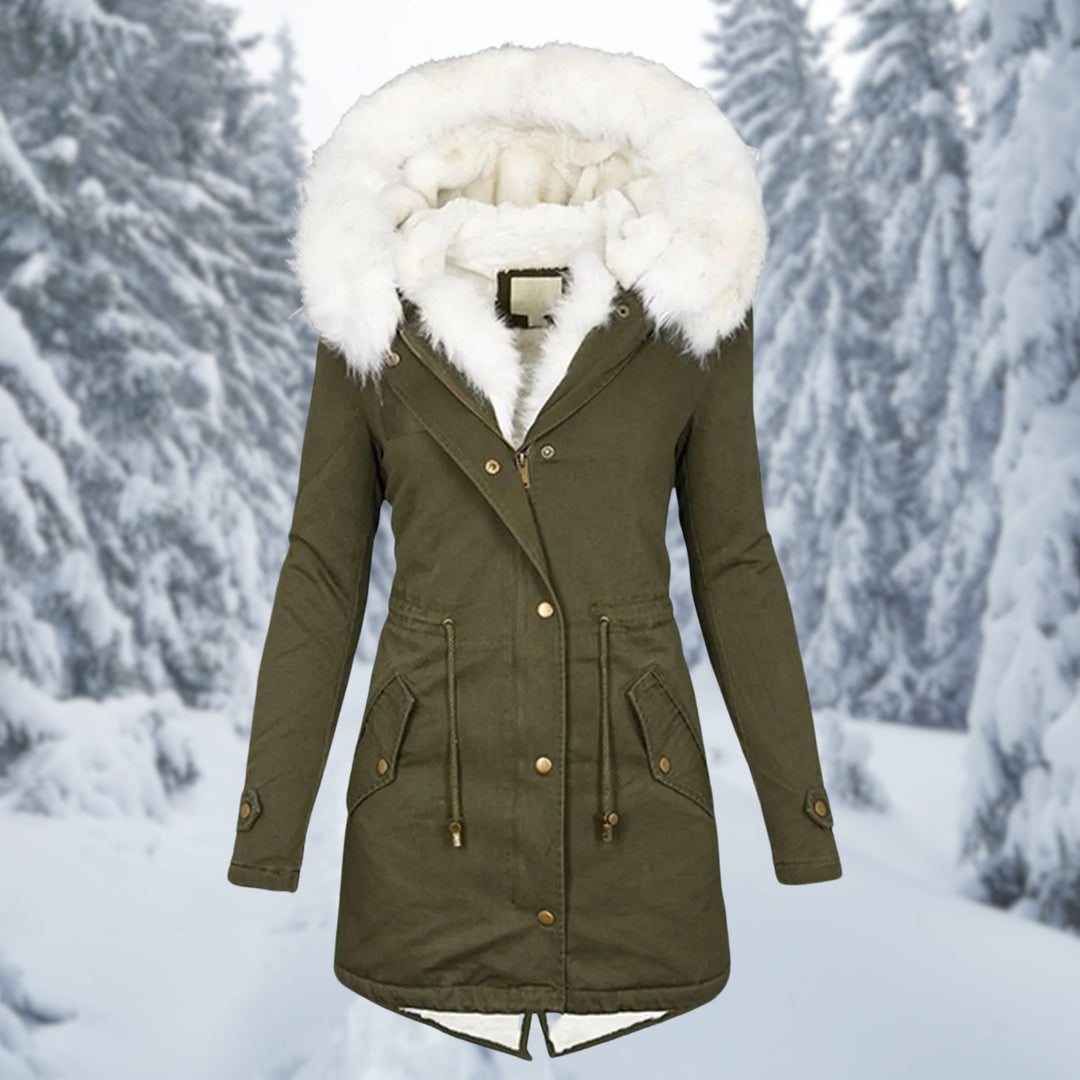 Charlotte — Warm winter jacket for women with padded lining (9), Timeless Wears