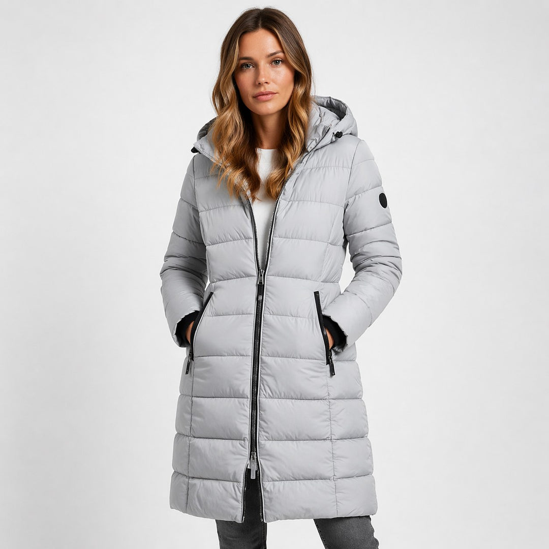 Daphne — Lightweight puffer jacket for women with quilted lining, Timeless Wears