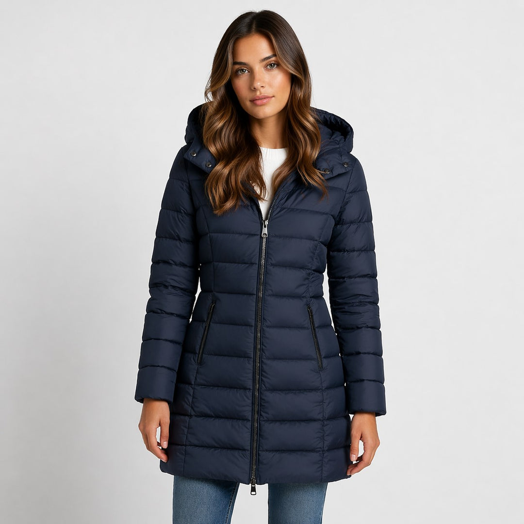 Daphne — Lightweight puffer jacket for women with quilted lining (2), Timeless Wears