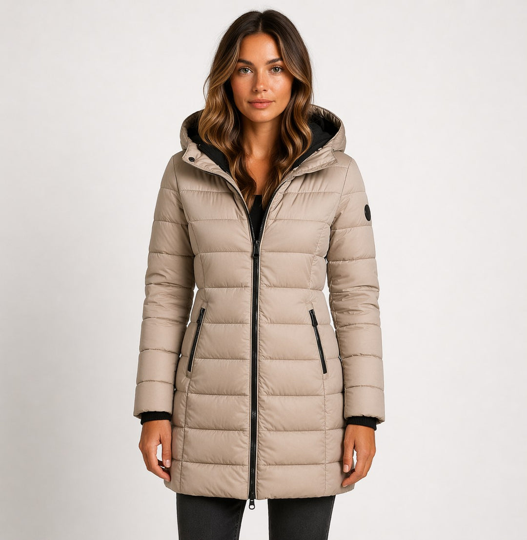 Daphne — Lightweight puffer jacket for women with quilted lining (3), Timeless Wears