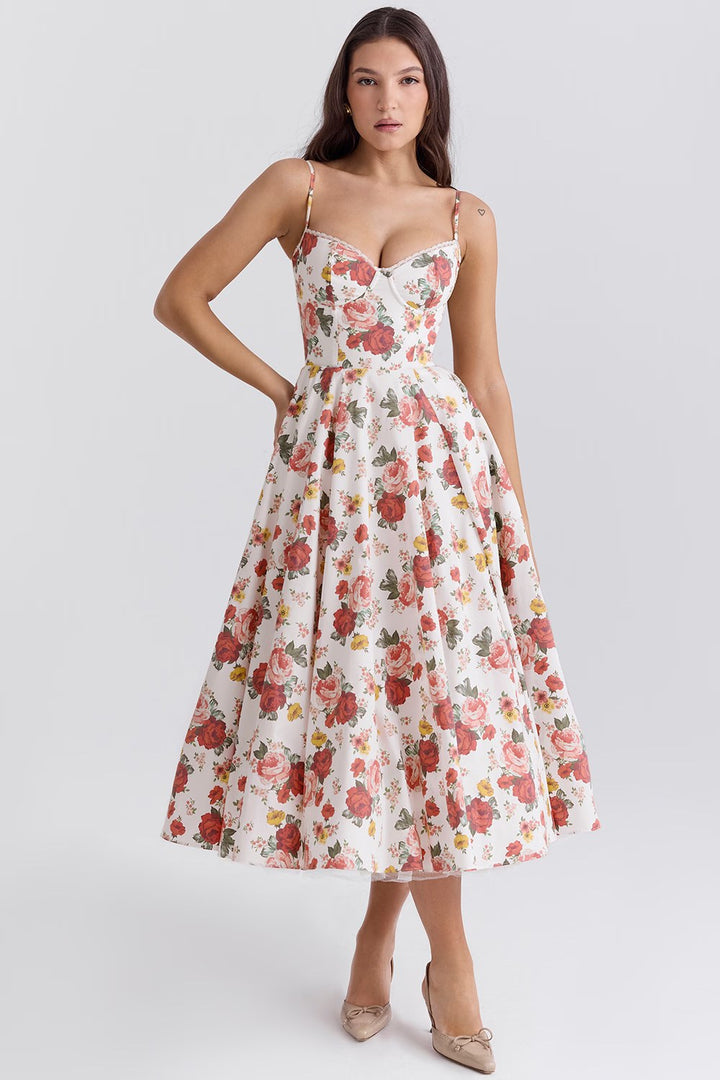 Lydia — Elegant cocktail dress for women in satin (5), Timeless Wears