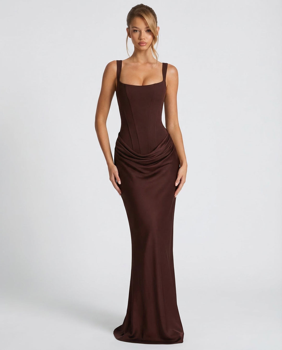 Margot — Chic bridesmaid dress for women with straps, Timeless Wears