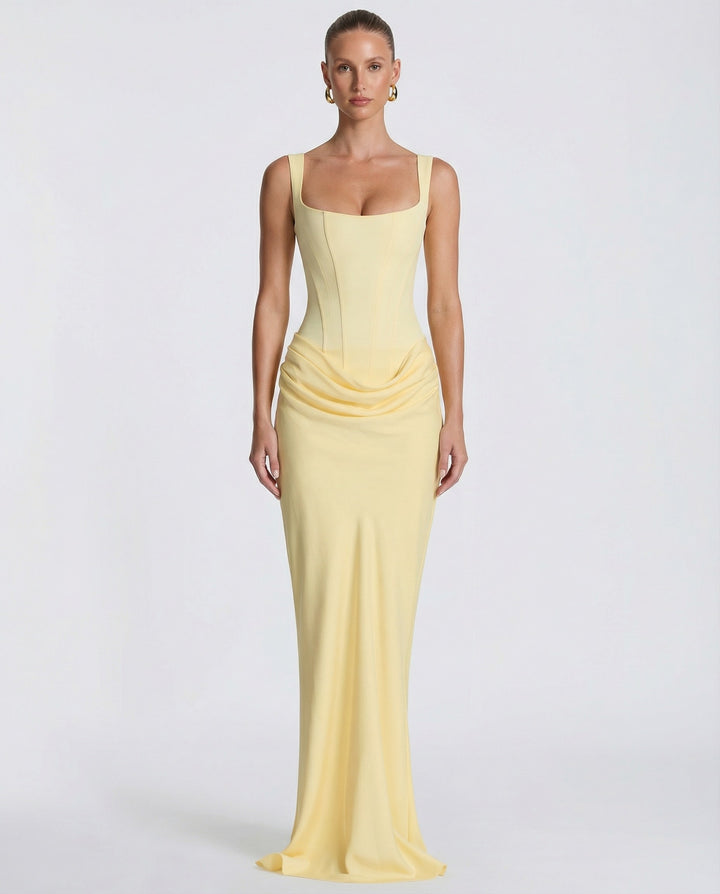 Margot — Chic bridesmaid dress for women with straps (5), Timeless Wears