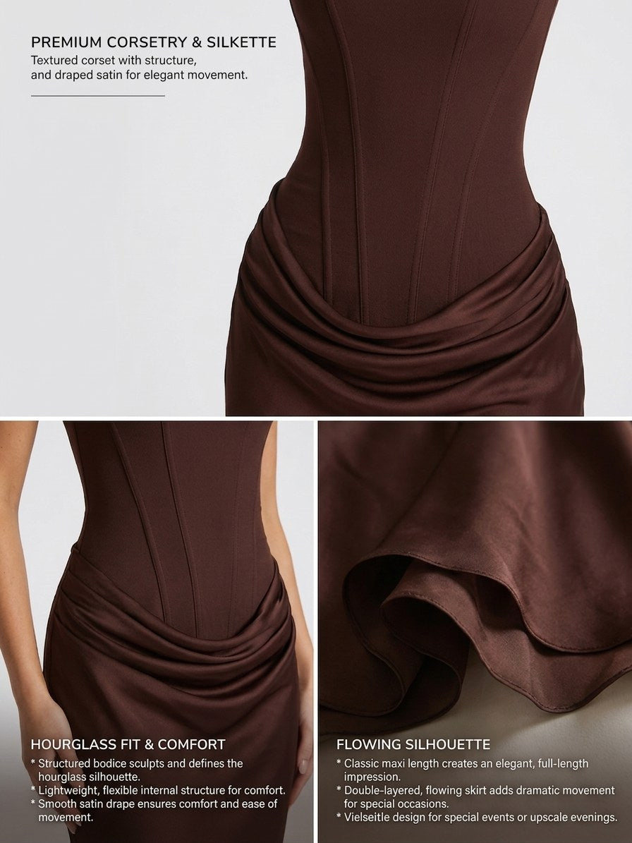 Margot — Chic bridesmaid dress for women with straps (8), Timeless Wears