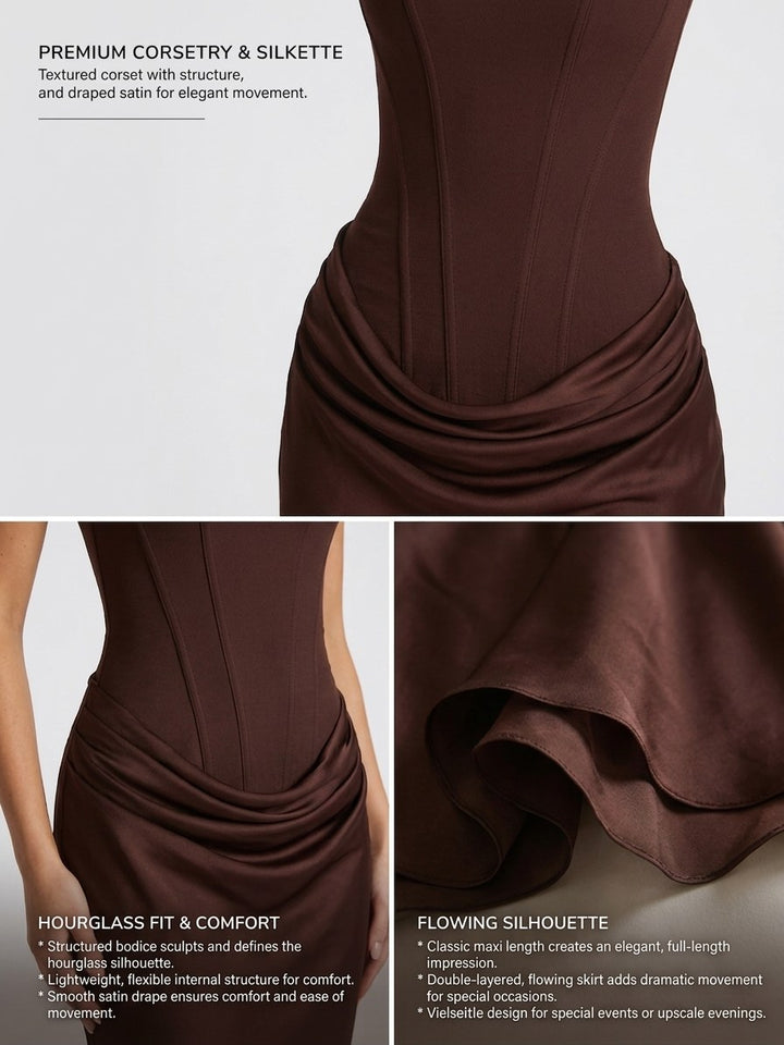 Margot — Chic bridesmaid dress for women with straps (8), Timeless Wears