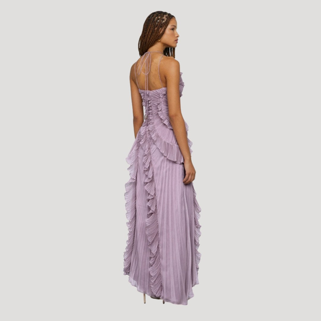 Nadia — Elegant formal dress for women with halter neck (6), Timeless Wears