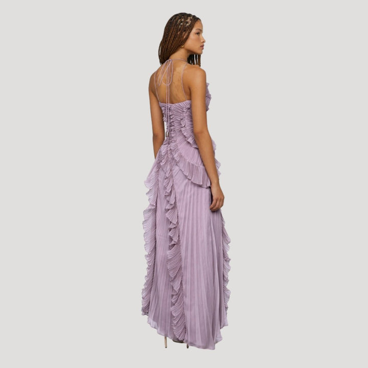 Nadia — Elegant formal dress for women with halter neck (6), Timeless Wears