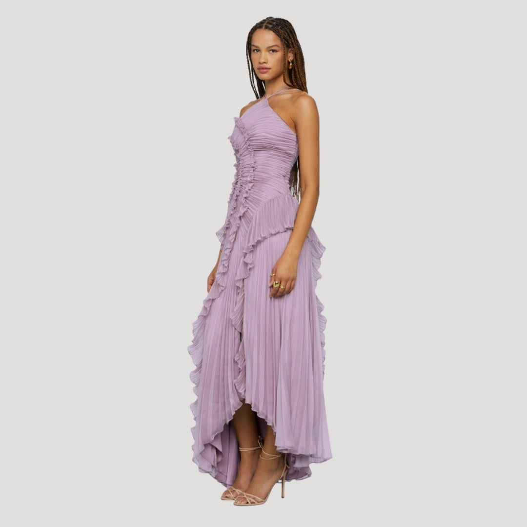 Nadia — Elegant formal dress for women with halter neck (8), Timeless Wears