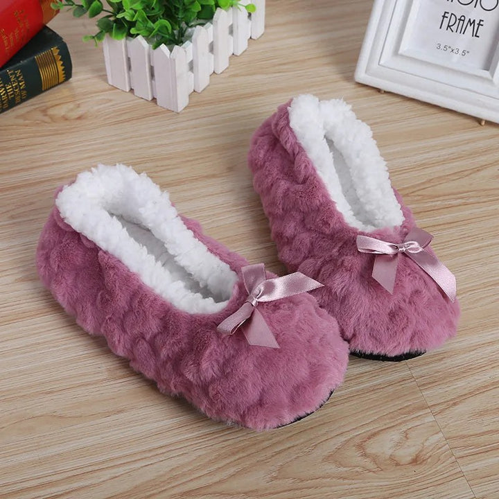 Nadine — Soft slippers for women with fur lining (4), Timeless Wears