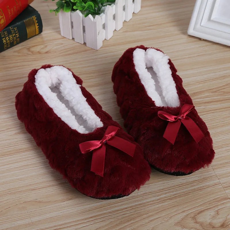 Nadine — Soft slippers for women with fur lining (6), Timeless Wears
