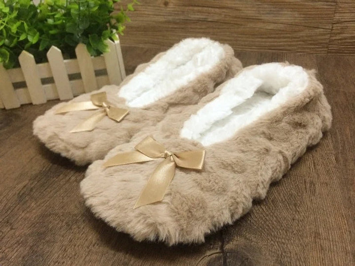 Nadine — Soft slippers for women with fur lining (7), Timeless Wears