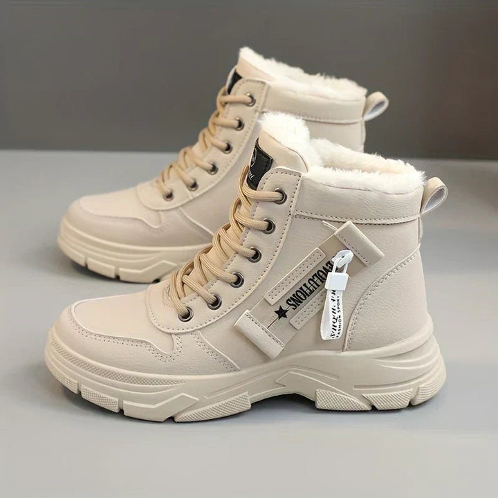 Penelope — Warm boots for women with thick sole, Timeless Wears