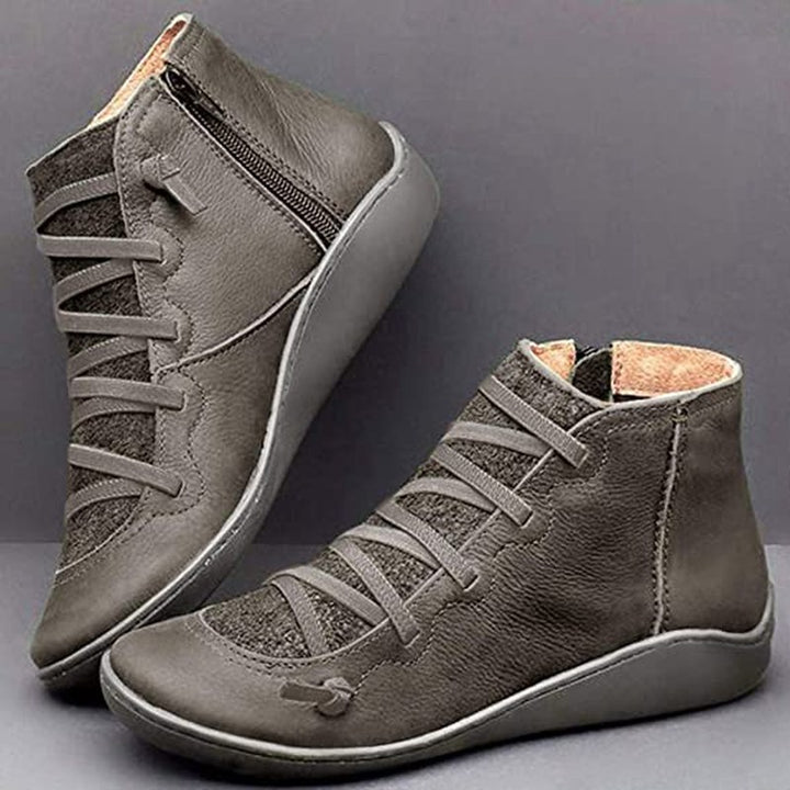 Rosalind — Classic booties for women with lace up front (4), Timeless Wears