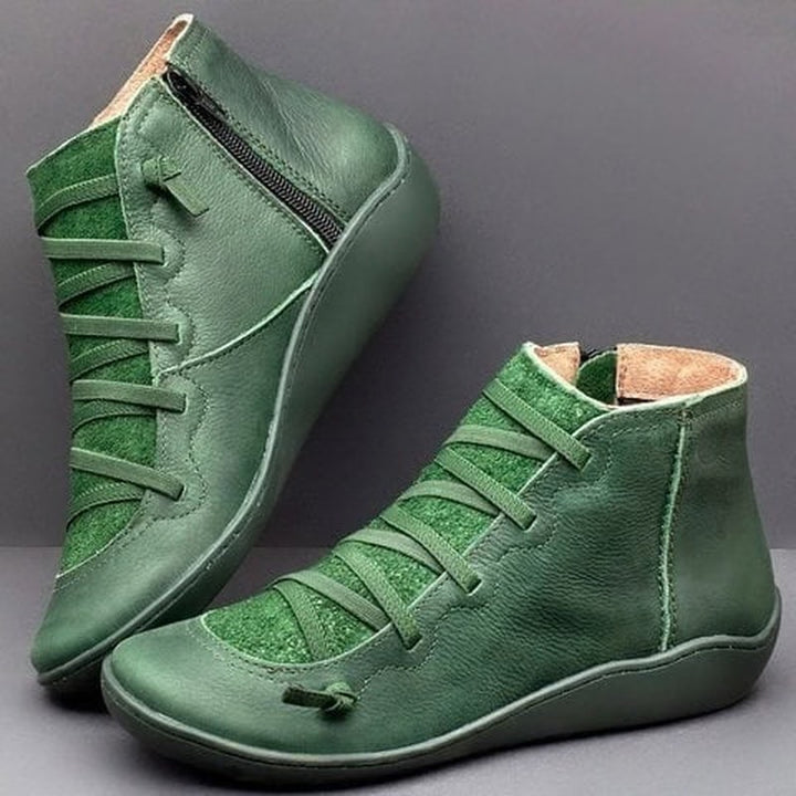 Rosalind — Classic booties for women with lace up front (5), Timeless Wears