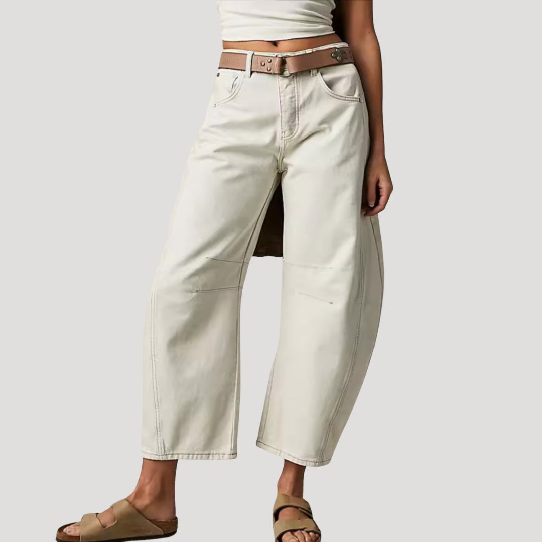 Sylvia — Relaxed jeans for women with barrel leg (9), Timeless Wears