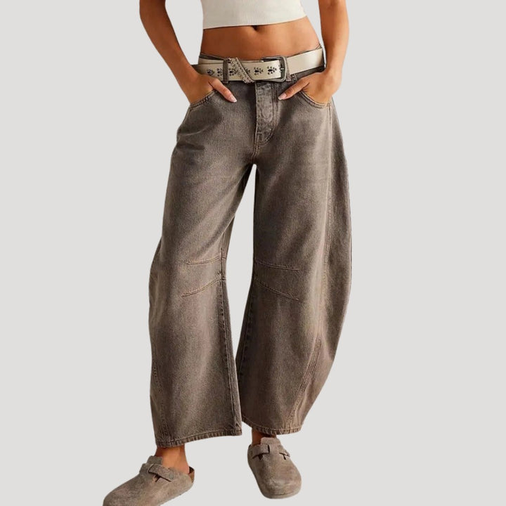 Sylvia — Relaxed jeans for women with barrel leg (10), Timeless Wears