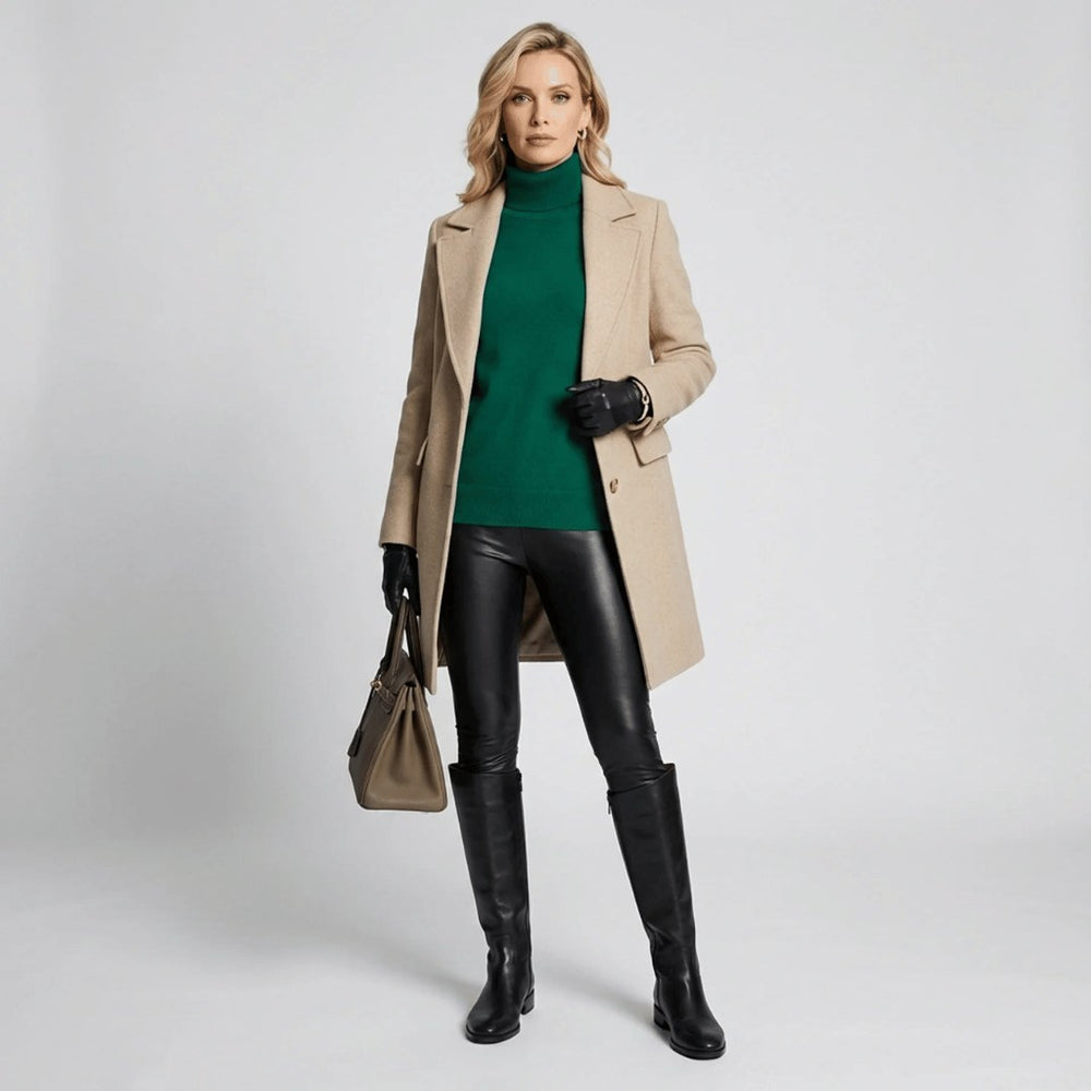 Tabitha — Warm leggings for women with fleece lining (2), Timeless Wears