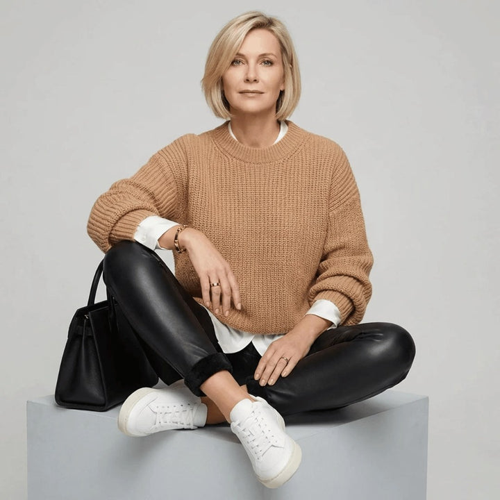 Tabitha — Warm leggings for women with fleece lining (3), Timeless Wears
