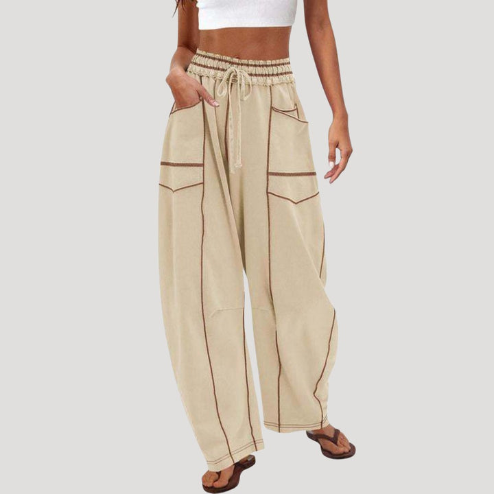 Ursula — Comfortable trousers for women with wide leg, Timeless Wears