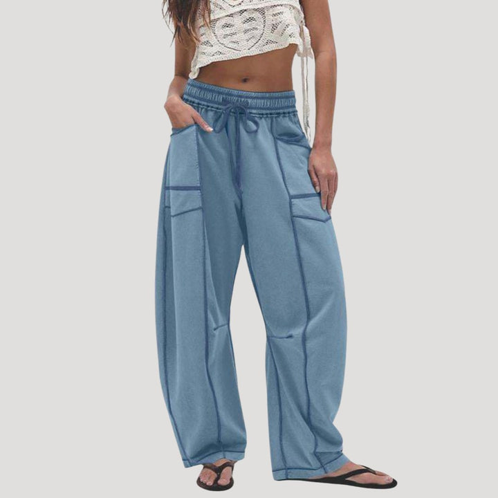 Ursula — Comfortable trousers for women with wide leg (4), Timeless Wears
