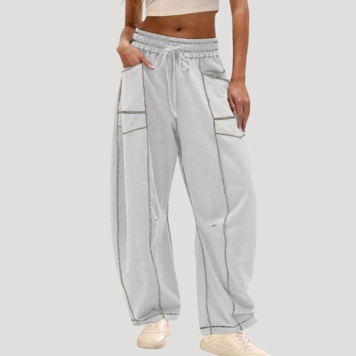 Ursula — Comfortable trousers for women with wide leg (5), Timeless Wears