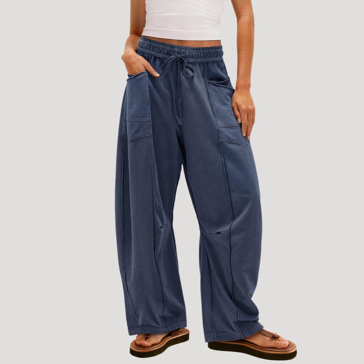 Ursula — Comfortable trousers for women with wide leg (8), Timeless Wears