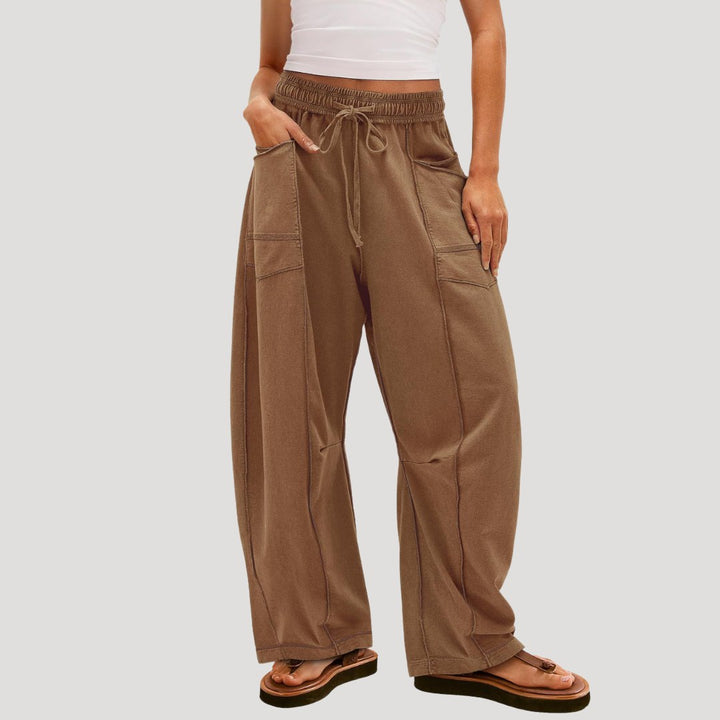 Ursula — Comfortable trousers for women with wide leg (9), Timeless Wears