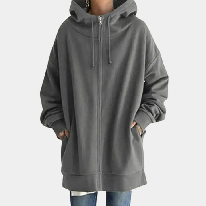 Zelda — Relaxed hoodie for women with front pockets, Timeless Wears